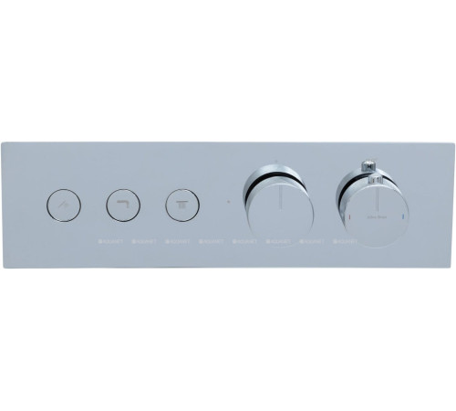 Смеситель встраиваемый Allen Brau Liberty X3 термостат 3 выхода Push key хром 5.33003-00