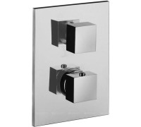 Смеситель термостатический для душа Paffoni Level встраиваемый на 3 выхода хром LEQ519CR/M