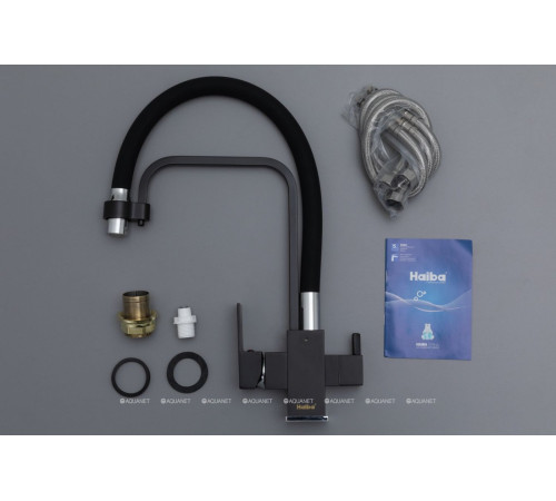 Смеситель для кухни Haiba HB76857 черный