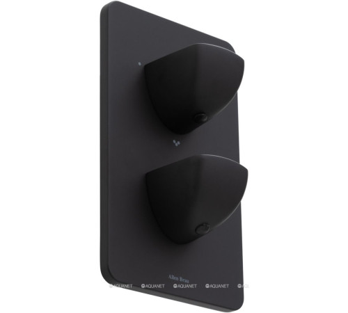 Термостат для душа Allen Brau INFINITY V.3 скрытого монтажа черный матовый 5.21316-31