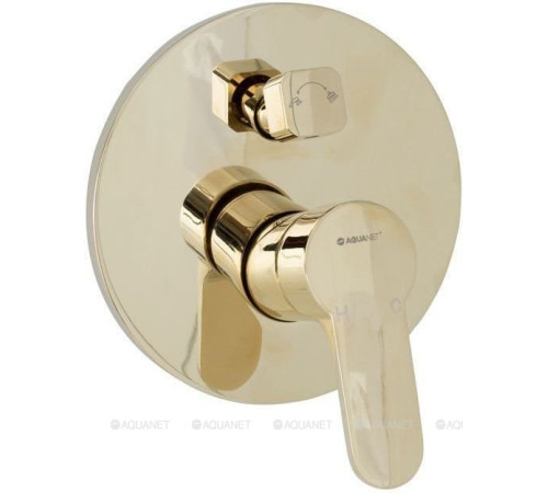 Смеситель встраиваемый Aquanet ARF5042-K(T) настенный золото 00202257