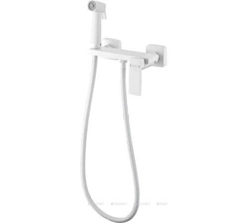 Смеситель с гигиеническим душем встраиваемый Haiba HB5517-8 белый HB5517-8