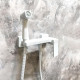 Смеситель с гигиеническим душем встраиваемый Haiba HB5517-8 белый HB5517-8