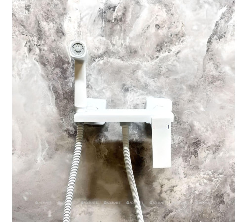 Смеситель с гигиеническим душем встраиваемый Haiba HB5517-8 белый HB5517-8