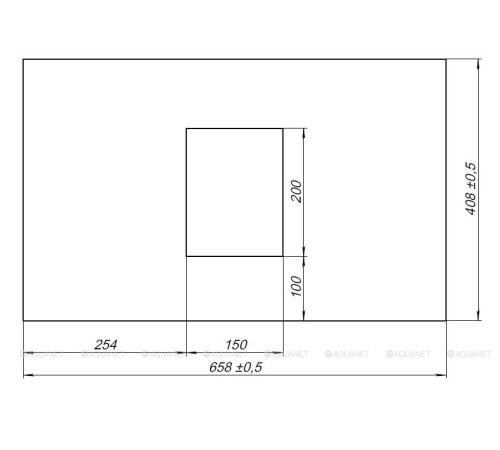 Столешница Allen Brau Priority 70 см бежевая 1.31009.B