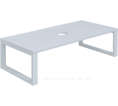 Столешница Aquanet Арт 90 белый матовый 00313261