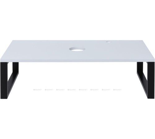 Столешница Aquanet Арт 90 белый матовый 00313261
