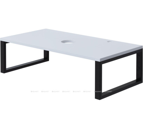 Столешница Aquanet Арт 90 белый матовый 00313261