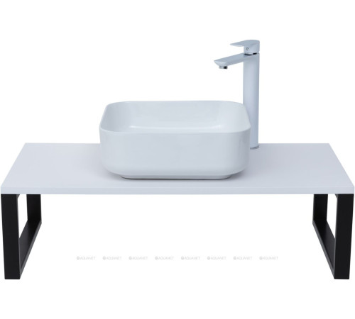 Столешница Aquanet Арт 90 белый матовый 00313261