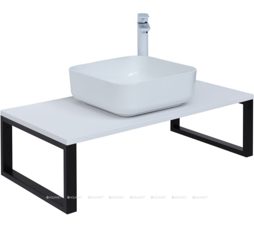 Столешница Aquanet Арт 90 белый матовый 00313261