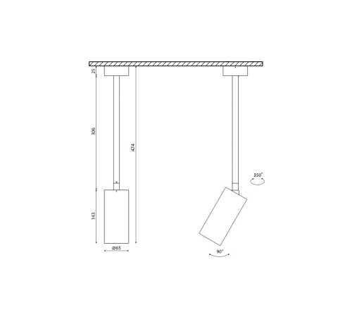 Основание SWG PRO Villy VL-M5-WH