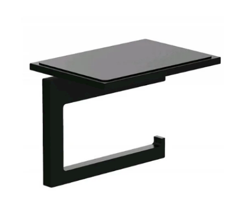 Держатель для полотенец Kludi VELA C 430 мм черный матовый 3197739