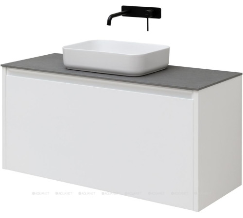 Тумба под раковину Allen Brau FANTASY 120 1+1 белый матовый 1.11006.WM