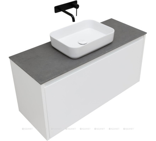 Тумба под раковину Allen Brau FANTASY 120 1+1 белый матовый 1.11006.WM