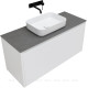 Тумба под раковину Allen Brau FANTASY 120 1+1 белый матовый 1.11006.WM