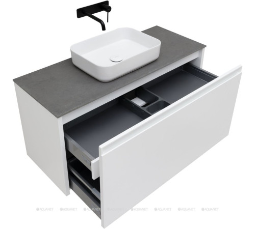 Тумба под раковину Allen Brau FANTASY 120 1+1 белый матовый 1.11006.WM