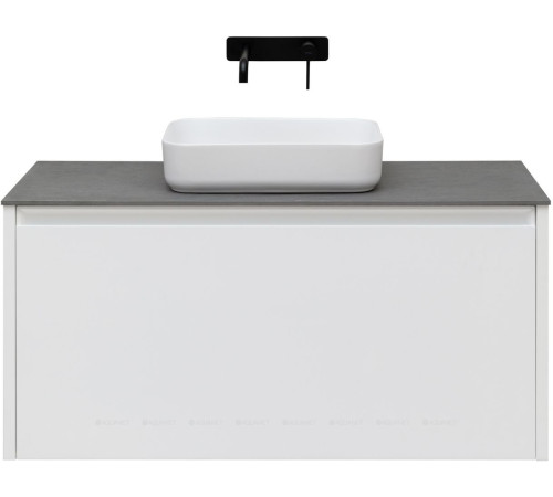 Тумба под раковину Allen Brau FANTASY 120 1+1 белый матовый 1.11006.WM