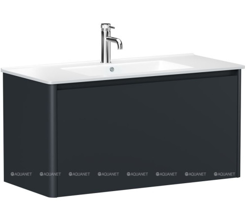 Тумба Allen Brau GRAVITY 100 см 1 ящик антрацит матовый 1.370014.AM