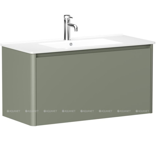 Тумба Allen Brau GRAVITY 100 см 1 ящик олива матовый 1.370014.CGM