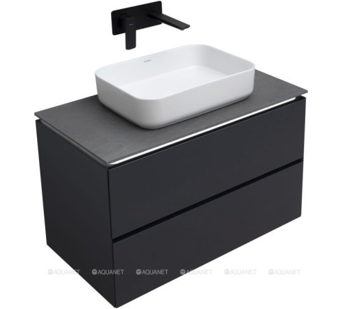 Тумба под раковину Allen Brau INFINITY 85 см антрацит матовый 1.21001.AM