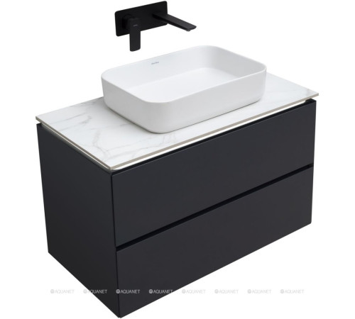 Тумба под раковину Allen Brau INFINITY 85 см антрацит матовый 1.21001.AM