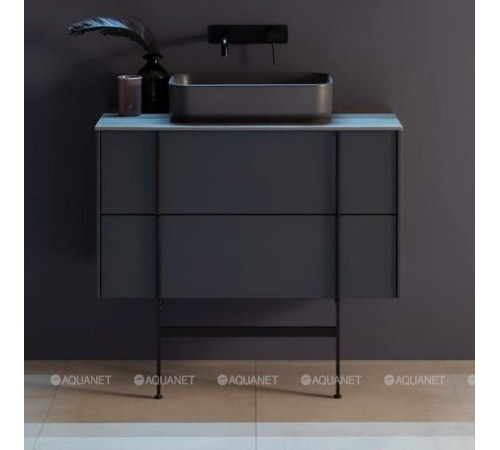 Тумба под раковину Allen Brau REALITY 121 антрацит матовый 1.32008.AM