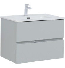 Тумба под раковину Aquanet Алвита new 70 напольная серый 00303907