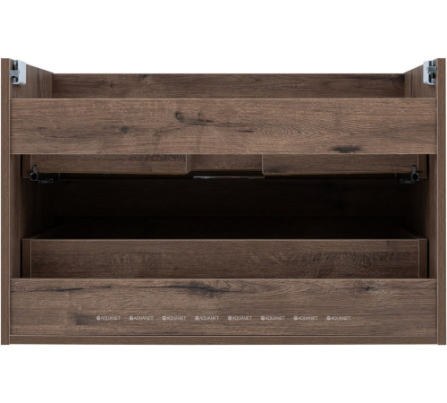 Тумба под раковину Aquanet Алвита new 80 напольная дуб веллингтон табак 00334186