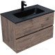 Тумба под раковину Aquanet Алвита new 80 напольная дуб веллингтон табак 00334186