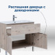 Тумба под раковину Aquanet Алвита new 90 напольная 1 ящик 2 двери дуб веллингтон белый 00303912