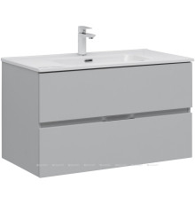 Тумба под раковину Aquanet Alvita New 90 серый 00303922
