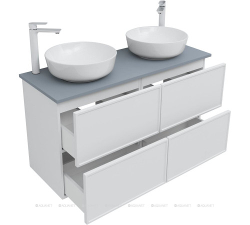 Тумба под раковину Aquanet Art 60 белый матовый 00313254