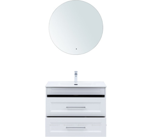 Тумба под раковину Aquanet Бостон New 80 белый сатин 00306368