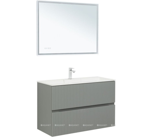 Тумба под раковину Aquanet Джейн 100 мисти грин 00313320