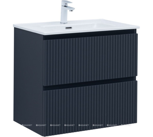 Тумба под раковину Aquanet Джейн 70 (Flat) маренго 00335428