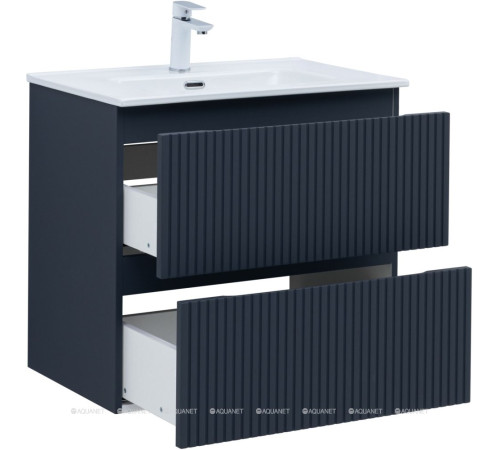Тумба под раковину Aquanet Джейн 70 (Flat) маренго 00335428