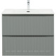 Тумба под раковину Aquanet Джейн 80 (Flat) мисти грин 00335434