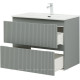 Тумба под раковину Aquanet Джейн 80 (Flat) мисти грин 00335434