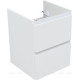 Тумба под раковину Aquanet Эмбер 50 2 ящика белый матовый 00330463