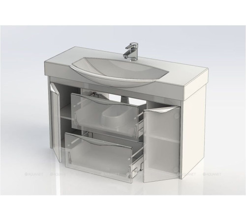 Тумба под раковину Aquanet Франка 105 слоновая кость 00183056