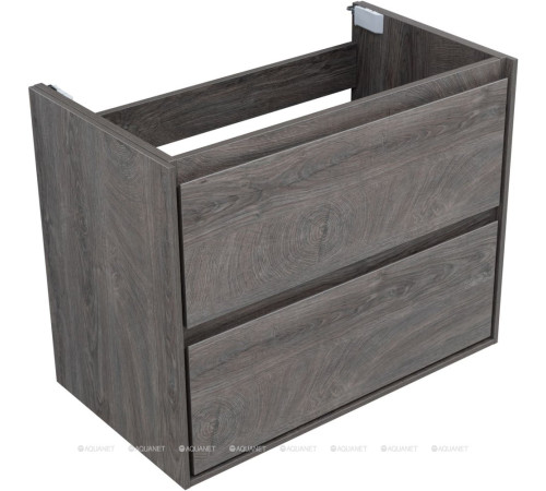 Тумба под раковину Aquanet Милан 80 см дуб рошелье подвесная 00336374