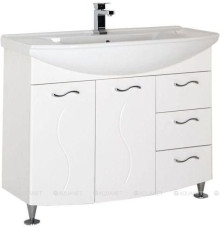 Тумба под раковину Aquanet Моника 105 белый 00186772