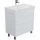 Тумба под раковину Aquanet Nova Lite 2.0 60 напольная белый глянец 00346336