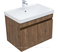 Тумба под раковину Aquanet Оптима 70 дуб рустикальный 00344796