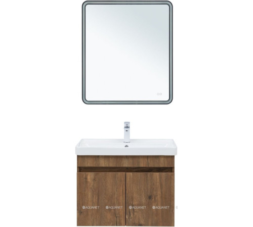 Тумба под раковину Aquanet Оптима 70 дуб рустикальный 00344796