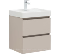 Тумба под раковину Aquanet Вега 2.0 50 2 ящика бежевый 00337940