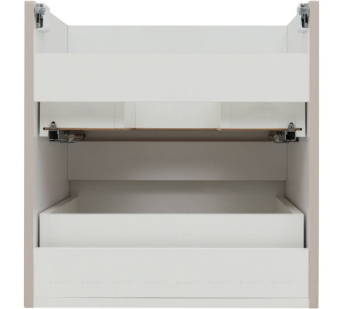 Тумба под раковину Aquanet Вега 2.0 50 2 ящика бежевый 00337940