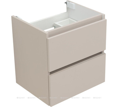 Тумба под раковину Aquanet Вега 2.0 50 2 ящика бежевый 00337940