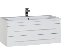 Тумба под раковину Aquanet Верона 100 подвесная белый 00175382