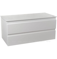 Тумба со столешницей Jacob Delafon Madeleine 100 см с подсветкой белый блестящий EB2084-J5